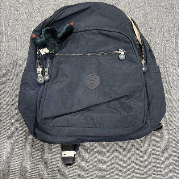 Kipling Seoul Medium Laptop Backpack | Color:True Blue2 - Picture 2 of 7